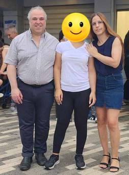 My eldest daughter leaving for the army in 2024