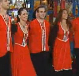 Me dancing in "Shemesh" in 2001.